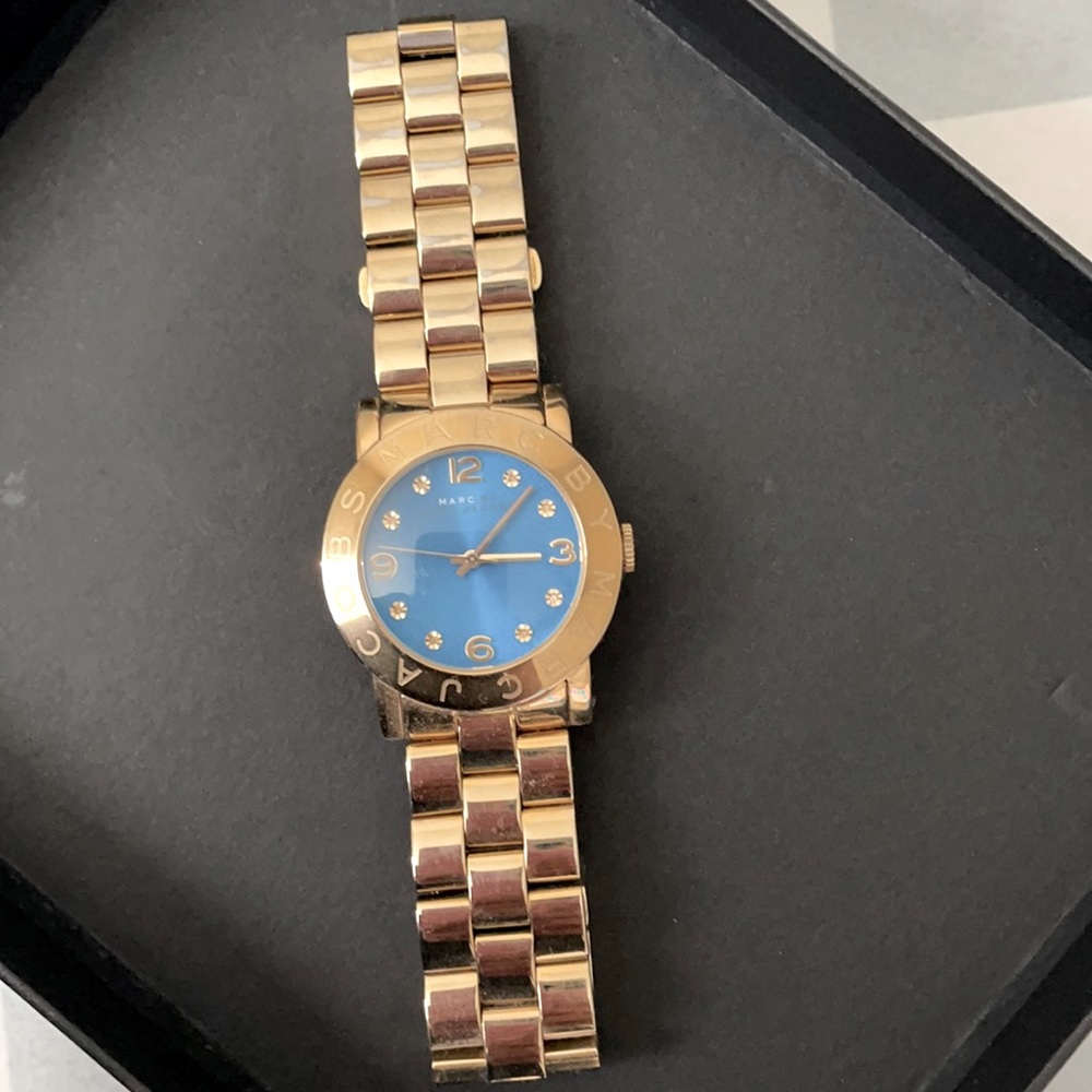 Gold, stainless steel Marc by Marc Jacobs watch